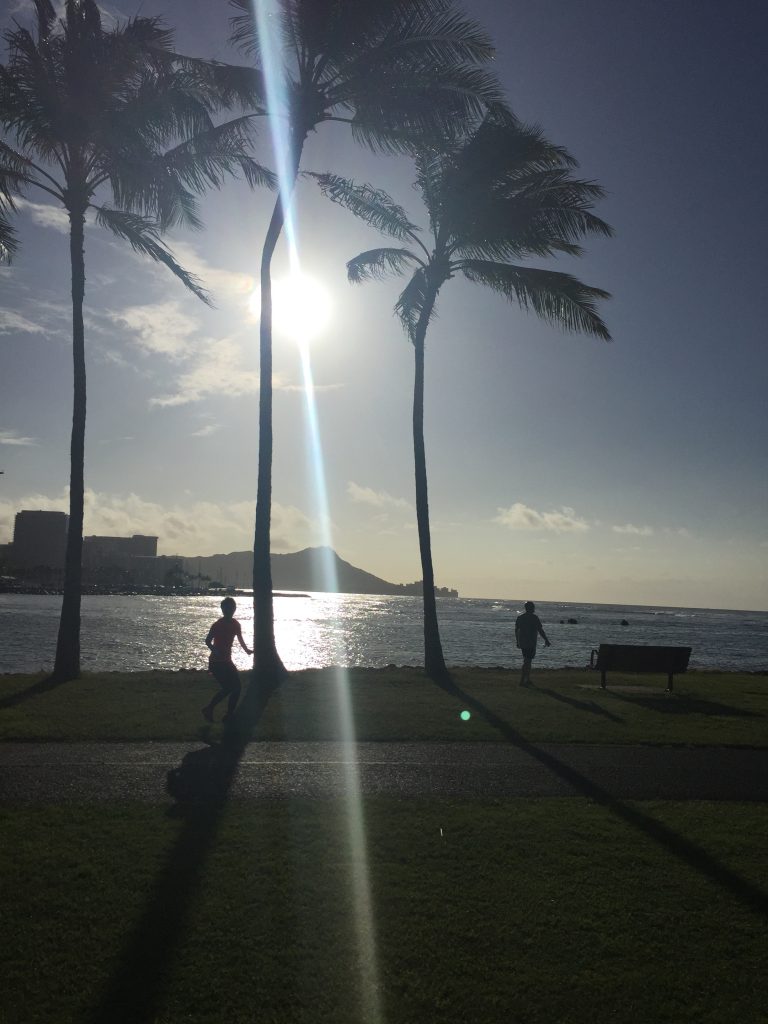 ハワイの朝