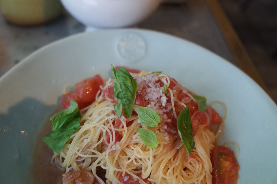 冷製トマトのカッペリーニ